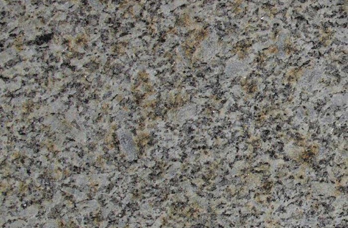 Granit gestrahlt gelbgrau