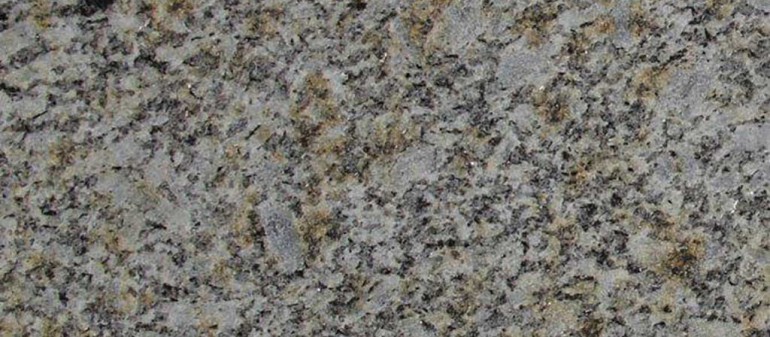 Granit gestrahlt gelbgrau